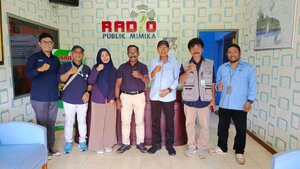 KUNJUNGAN MONITORING BALAI MONITORING SPEKTRUM RADIO JAYAPURA