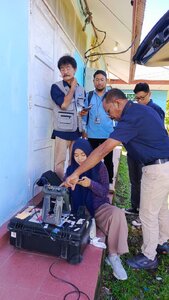 KUNJUNGAN MONITORING BALAI MONITORING SPEKTRUM RADIO JAYAPURA