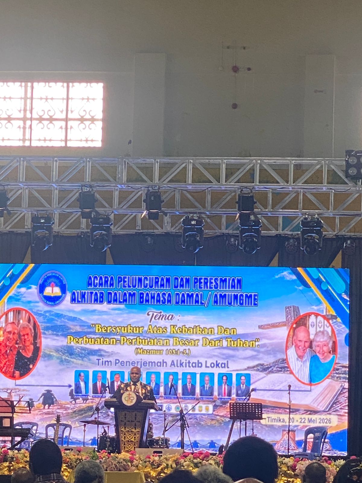 Peluncuran Alkitab Bahasa Amungme dan Damal Diharapkan Jadi Momentum Perdamaian di Timika