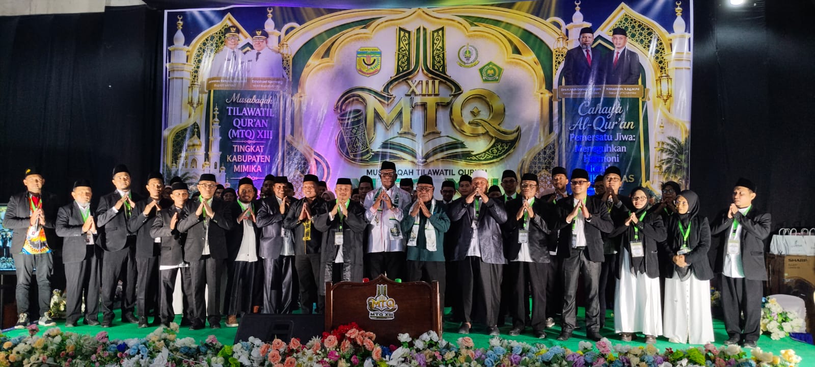 Pemerintah Kabupaten Mimika Resmi Buka MTQ ke XIII, 268 Peserta Ramaikan Ajang Tilawah