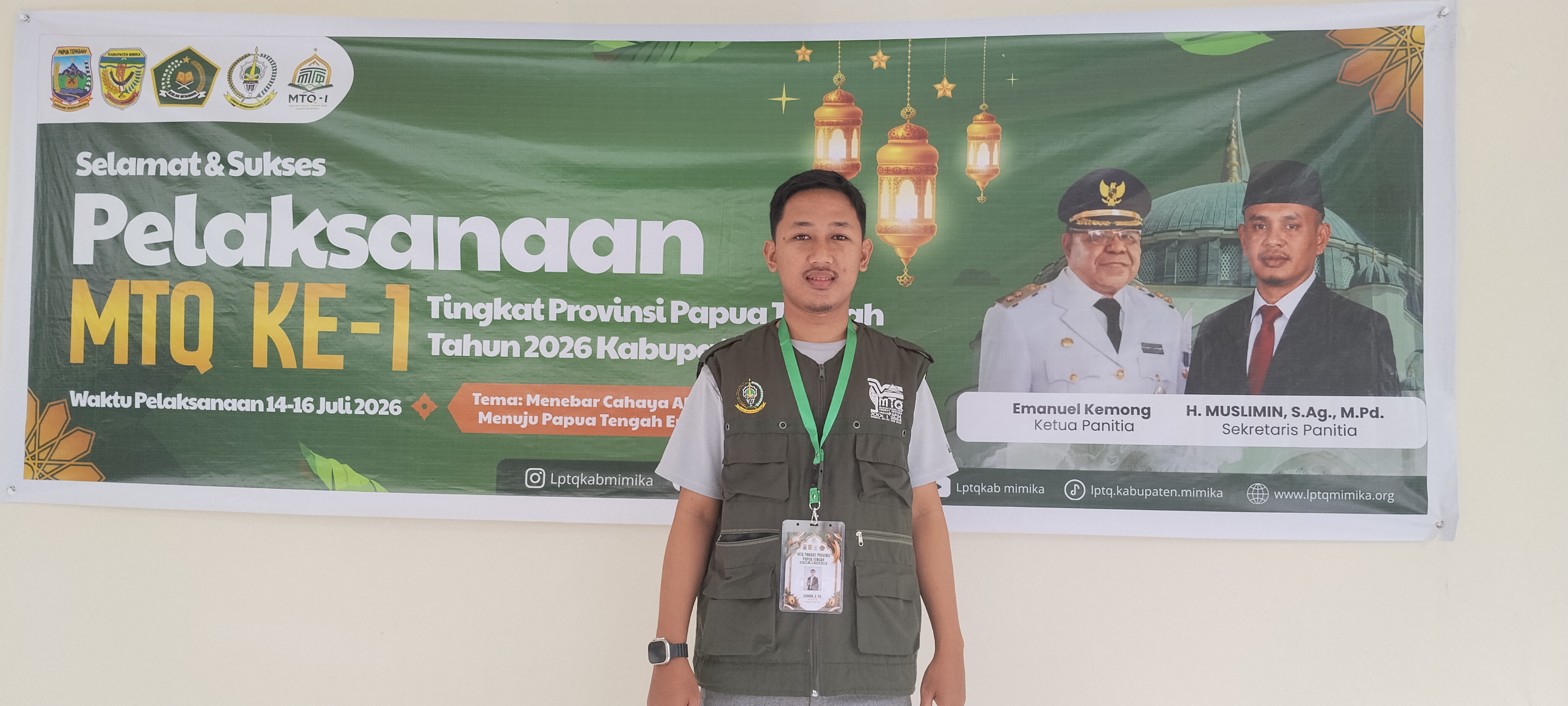 Cabang Fahmil Al-Qur'an MTQ I Papua Tengah Diikuti Delapan Regu