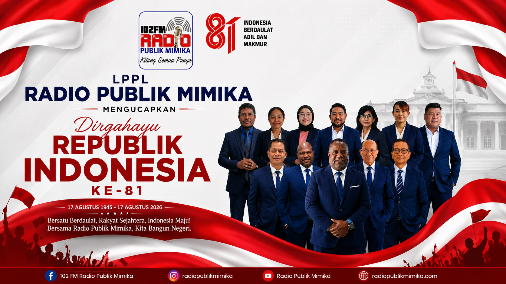 DIRGAHAYU REPUBLIK INDONESIA KE 81